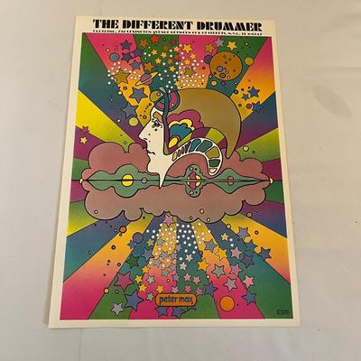 Peter Max Prints “The Different Drummer” & Life Magazine’s (DR-MG)