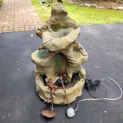 Outdoor Patio Fountain (S-EL)