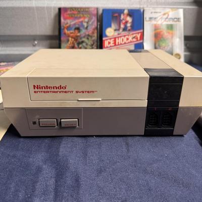Original Nintendo with Games