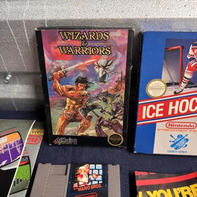 Original Nintendo with Games