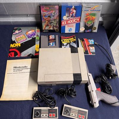 Original Nintendo with Games