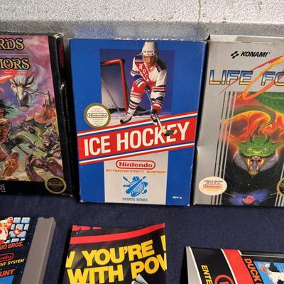 Original Nintendo with Games