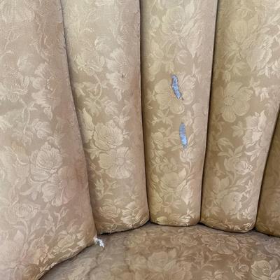 PR115 Antique Channel Back Chair