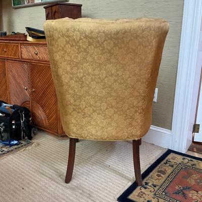 PR115 Antique Channel Back Chair