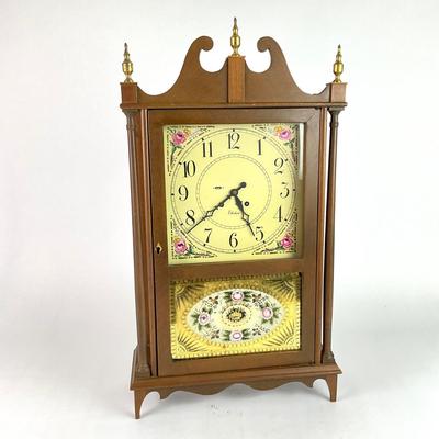 PR117 Chelsea 1973 Terry-style Pillar and Scroll Mantel Clock