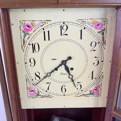 PR117 Chelsea 1973 Terry-style Pillar and Scroll Mantel Clock
