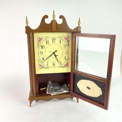 PR117 Chelsea 1973 Terry-style Pillar and Scroll Mantel Clock