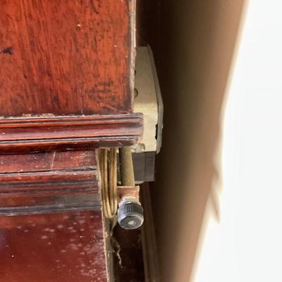 L122 Antique Georgian Bookshelf Cabinet