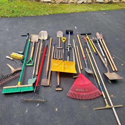 Large Yard Tool Lot (S-EL)