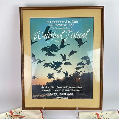 O130 Circa 1987 Waterfowl Festival