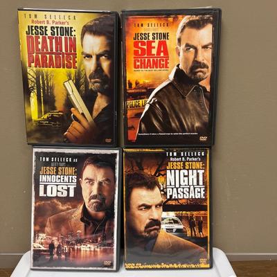 Lot of 4 Tom Sellek DVDs