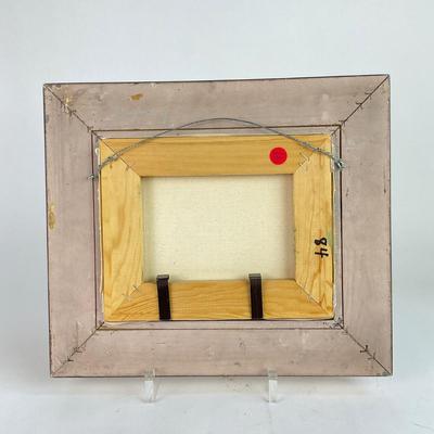 PR141 Hand-painted Acrylic of Barn Impressionism