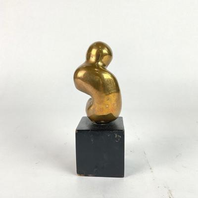 L145 Maya Fisher Signed Bronze Figure "à l'amour"