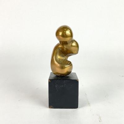 L145 Maya Fisher Signed Bronze Figure "à l'amour"