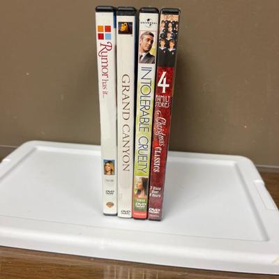Lot of 4 Misc DVDs