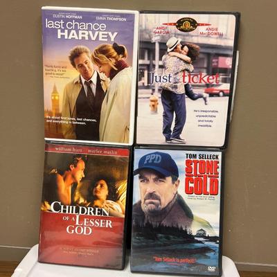 Lot of 4 DVDs