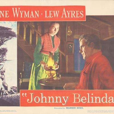 Johnny Belinda 1948 original vintage lobby card