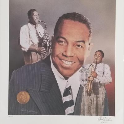 Charlie Parker linited edition lithograph