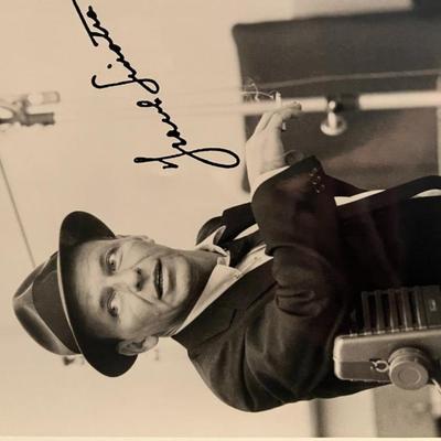 Frank Sinatra facsimile signed photo