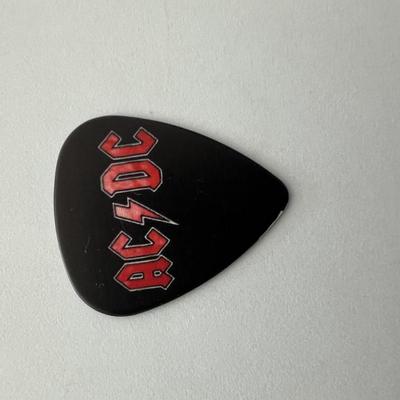 AC/DC guitar pick