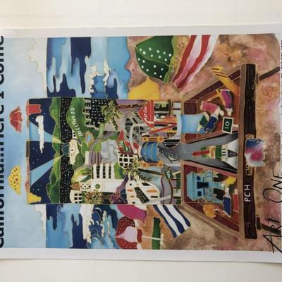Art One Gallery Poster - California...Here I Come