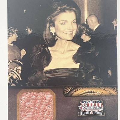 First Lady Jacqueline Kennedy Panini Americana card