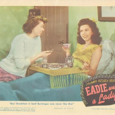 Eadie Was a Lady 1944 original vintage lobby card