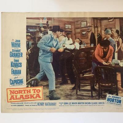 North to Alaska original 1960 vintage lobby card