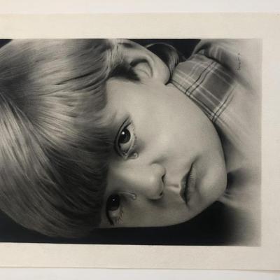 Crying Boy Original Art - Castillo '91