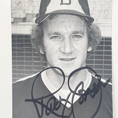 Don Sutton signed photo post card