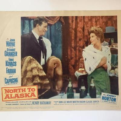 North to Alaska original 1960 vintage lobby card