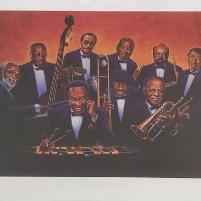 Linel hampton open edition lithograph