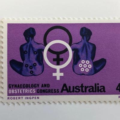 Australia 1967 Gynaecology & Obstetrics Congress Stamp