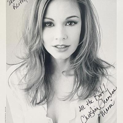 Christina Chambers signed photo