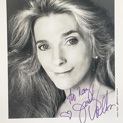 Judy Collins signed photo