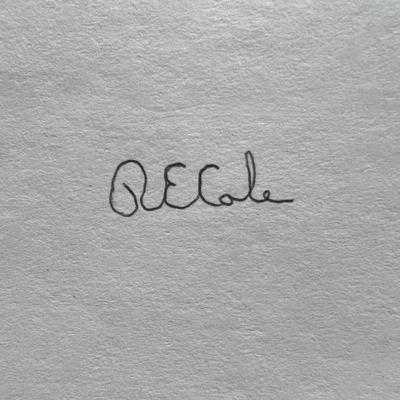 R.E. Cole original signature