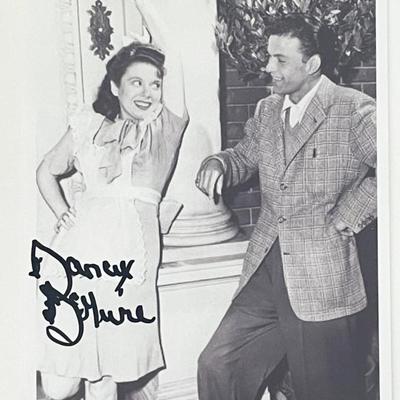 Higher and Higher Marcy McGuire signed movie photo