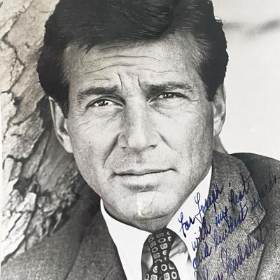 Efrem Zimbalist Jr. signed photo