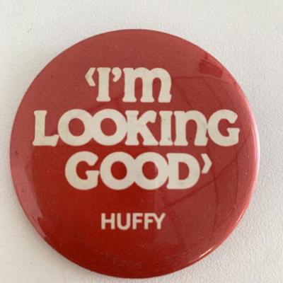 I'm looking good Huffy vintage pin