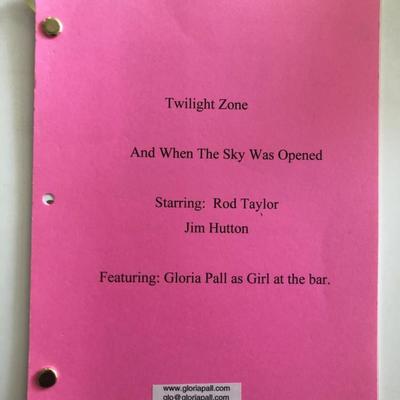 The Twilight Zone - And When the Sky Was Opened - Original Script