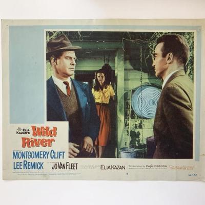 Wild River original 1960 vintage lobby card
