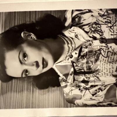 Deborah Kerr facsimile signed photo