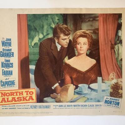North to Alaska original 1960 vintage lobby card