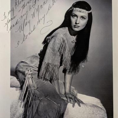 Silent Film Star May Wynn Signed Photo