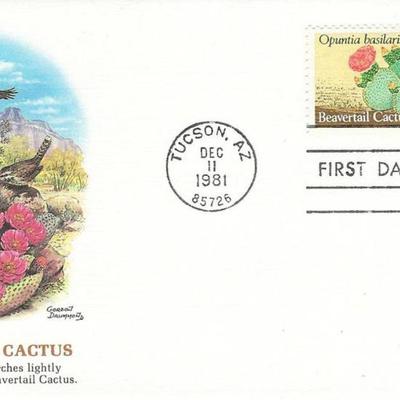 Beavertail Cactus FDC