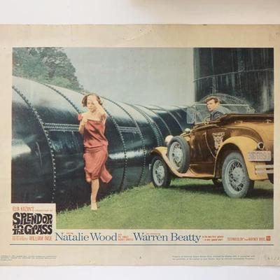 Splendor in the Grass original 1961 vintage lobby card