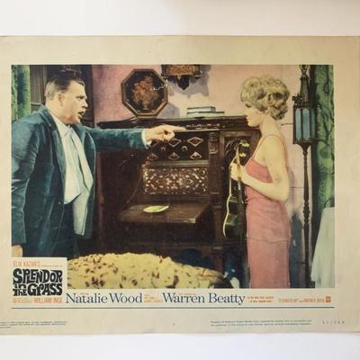 Splendor in the Grass original 1961 vintage lobby card