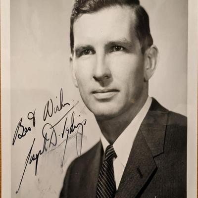 U.S. Senator Joseph D. Tydings Signed Photo