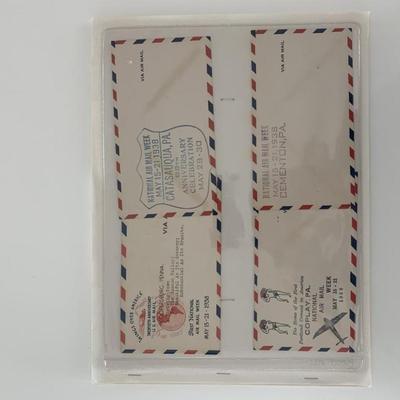 1938 National Air Mail Week envelope collection