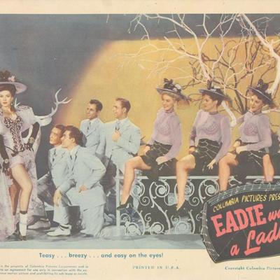 Eadie Was a Lady 1944 original vintage lobby card
